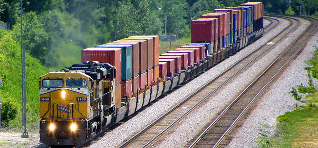 Vận chuyển container quốc tế bằng đường sắt 1