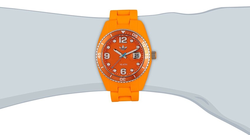 Adidas ADH6165 Orange Brisbane Silicone Watch