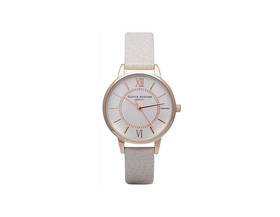 OB14WD24 Watch OLIVIA BURTON Stainless Steel White Pink Woman