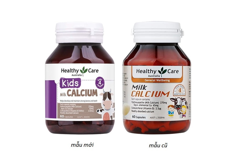 calcium milk Healthy Care 