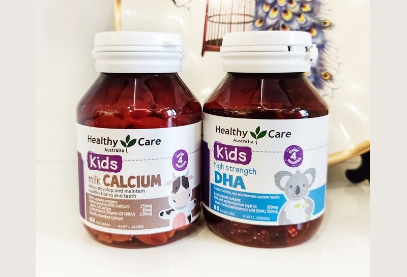Calcium Healthy Care va DHA Healthy Care