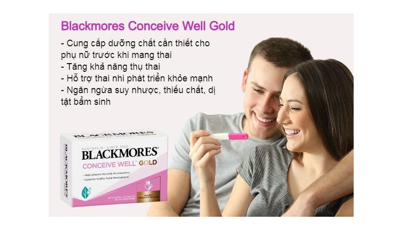 Thành phần Blackmores Conceive Well Gold