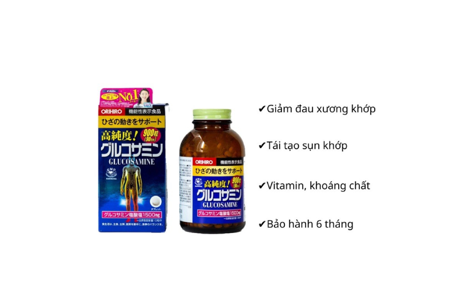  Glucosamine Orihiro 900 vien 