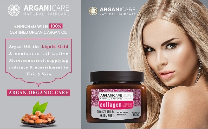 Arganicare Collagen Reconstructuring Masque For Thin, Damaged & Brittle Hair