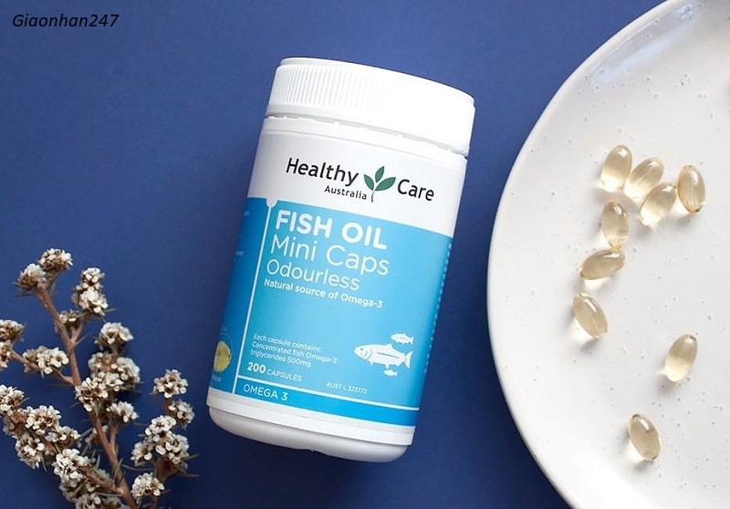 Healthy Care Odourless Fish Oil Mini Capsules