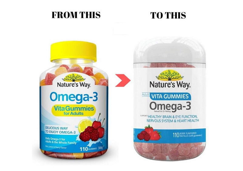 Nature’s Way Omega 3 Vita Gummies for Adults