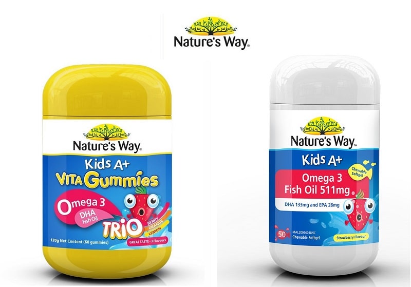 Nature’s Way Vita Gummies Omega 3 Multi