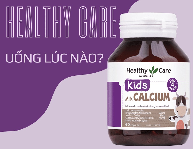 Healthy Care Kids Calcium + Vitamin D3