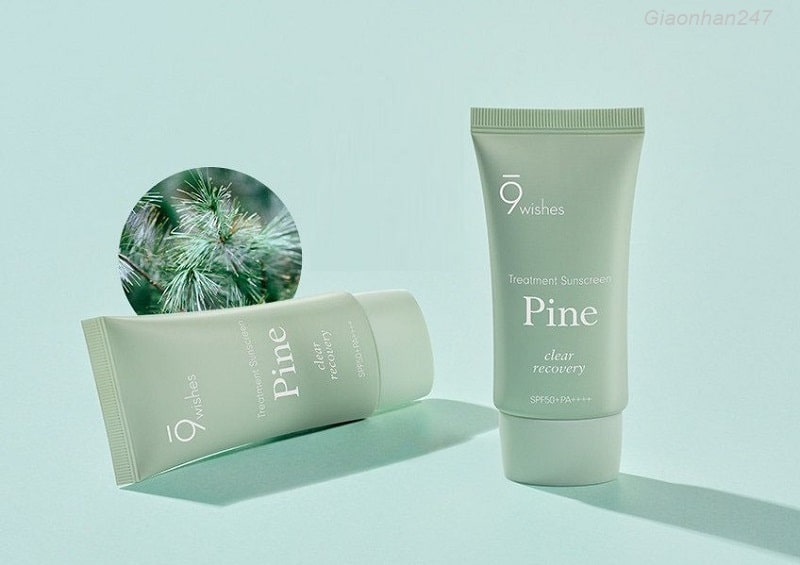 9Wishes Pine Treatment Sunscreen SPF50+