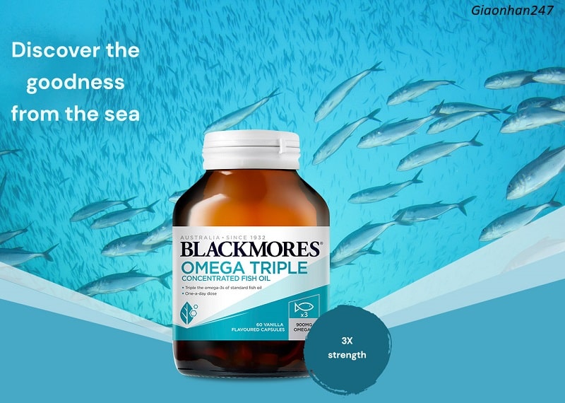 Blackmores Triple Super Strength Concentrated Fish Oil