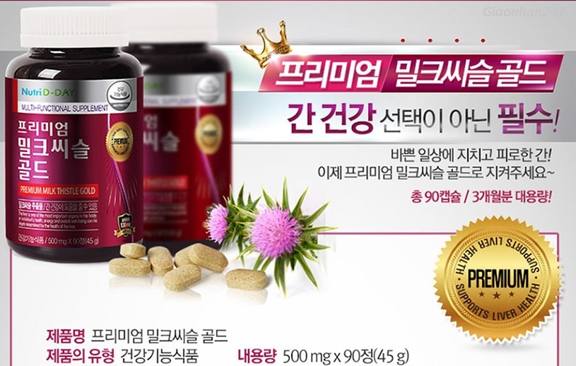 Premium Milk Thistle Nutri D Day