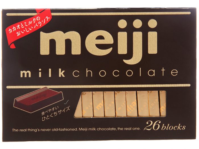 Kẹo socola Meiji Nhật
