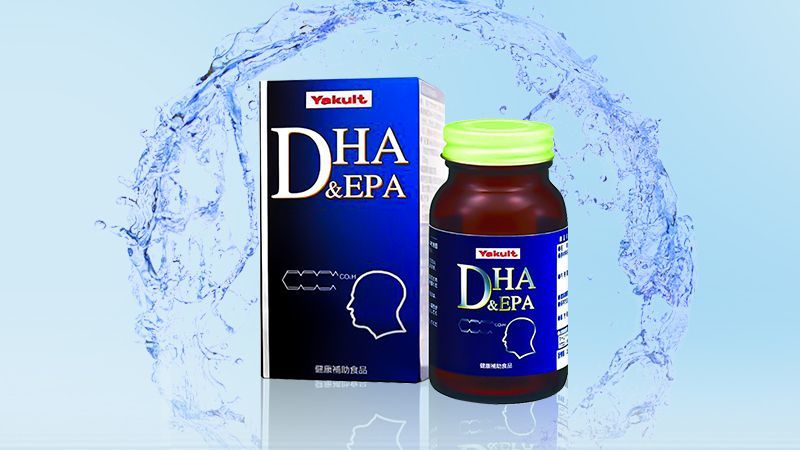Viên uống bổ não DHA & EPA Yakult 120 viên