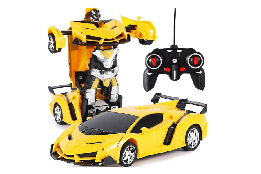 Transformer 2 In 1 Robot Lamborghini Super Transformer Remote Control Car Toy