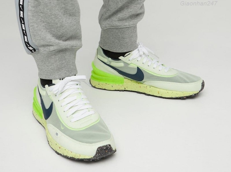 Nike Waffle One Crater "Lime Ice"