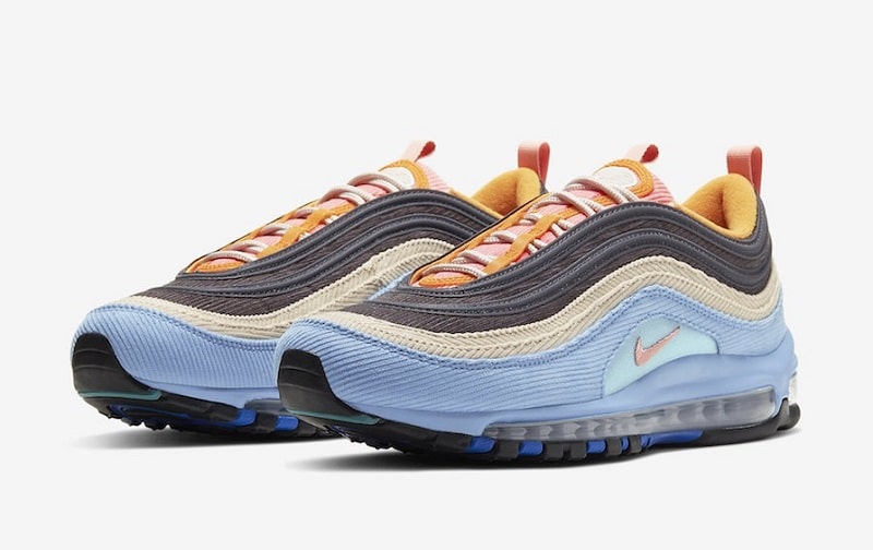 Nike Air Max 97 Corduroy With Light Blue 