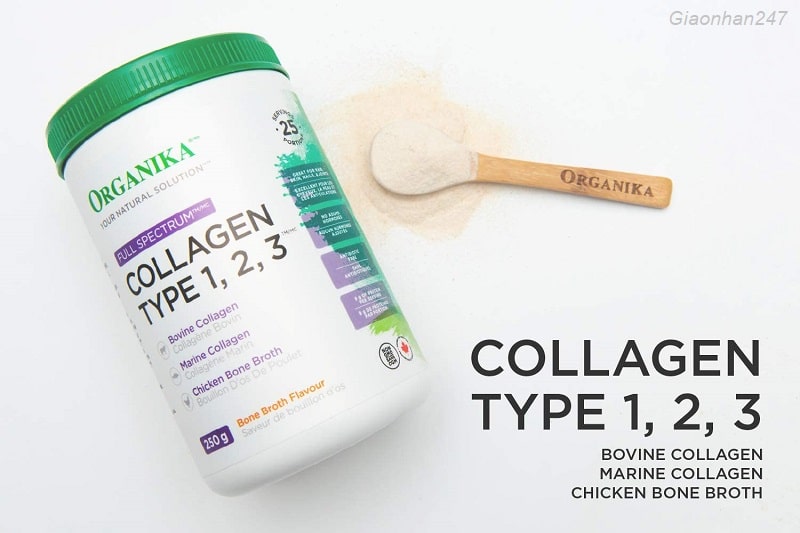 Organika Collagen Type 1, 2, 3