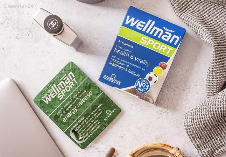 Review tác dụng 6 viên uống Wellman Vitabiotics cho nam giới