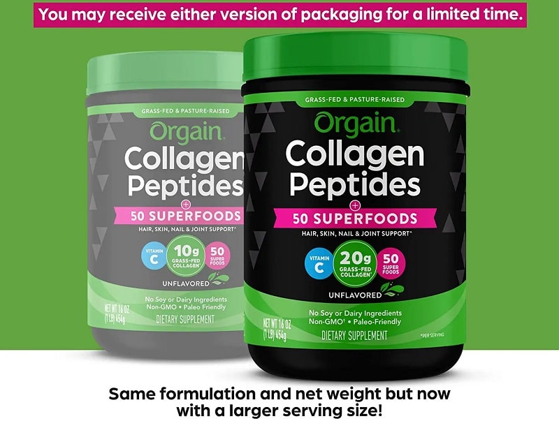 Collagen Orgain Collagen + Superfoods