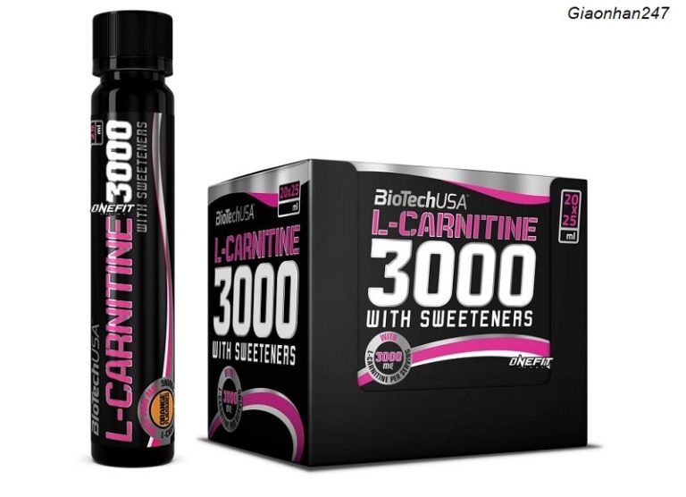 Review cách dùng 4 loại L-Carnitine 3000 Mỹ giảm mỡ tăng cơ