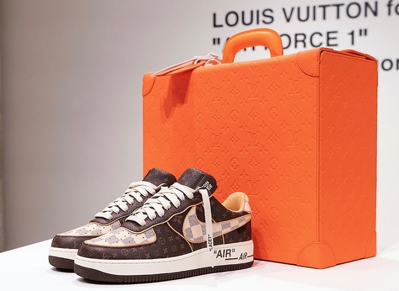 Louis Vuitton x Nike Air Force 1 Monogram Brown