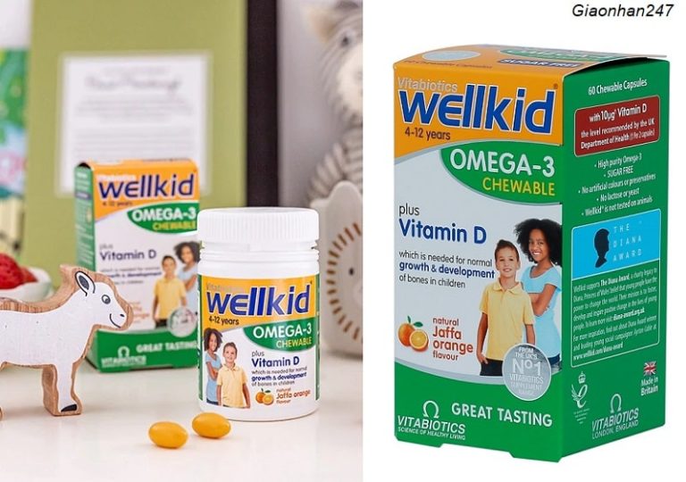 6 thuốc bổ Wellkid Multivitamin tốt nhất cho bé 412 tuổi
