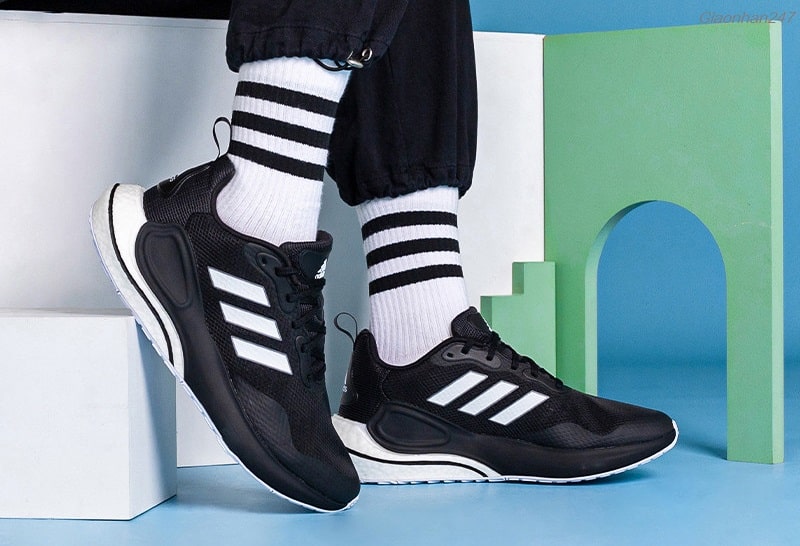 Adidas Alphamagma on feet