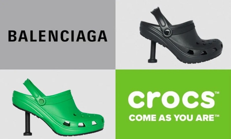 boots Balenciaga x Crocs