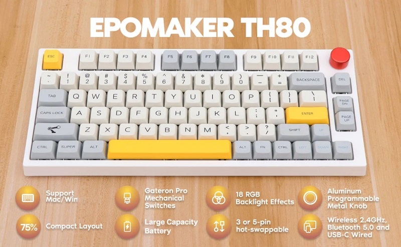EPOMAKER Theory TH80