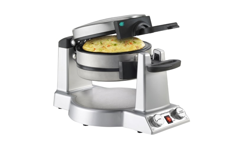 Cuisinart WAF-B50 Breakfast Express Waffle/Omelet Maker, Stainless Steel