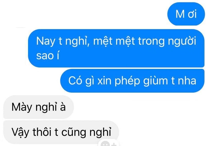 nhan tin xin nghi om