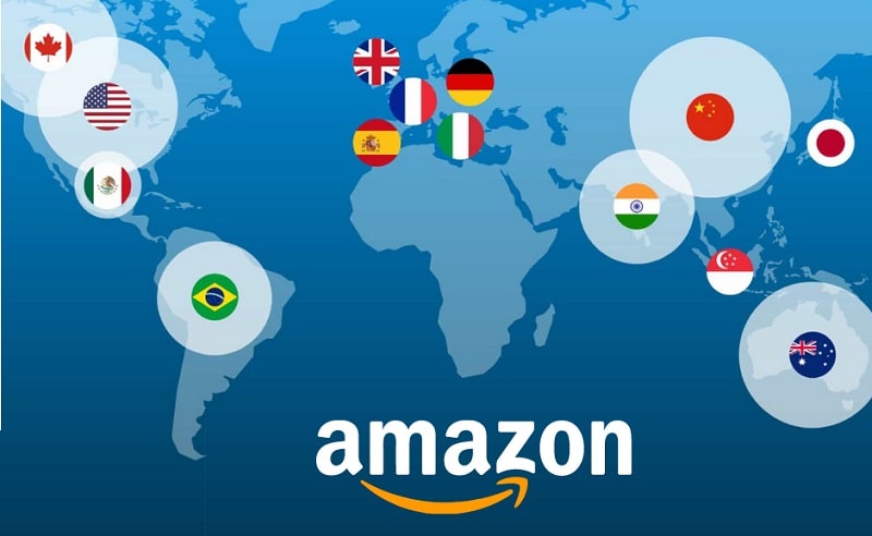 Amazon có mặt ở bao nhiêu quốc gia?